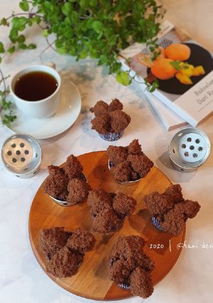 Foto resep 308. Bolu Kukus Tepung Beras Chocolatos (Gluten Free eggless)