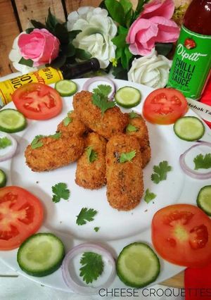 A picture of Cheese Croquettes.