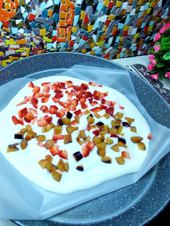 A picture of Fruit Yogurt Ice Cream 🍨🍧.
