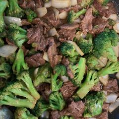 A picture of Beef and Broccoli.