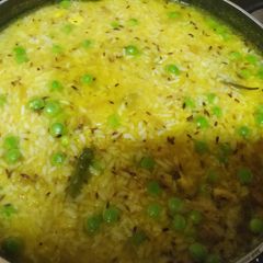 A picture of KHICHURI (bhog for Laxmi Puja).