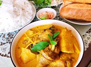 Hình của món Cà Ri Gà.