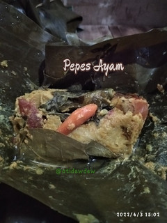 Foto resep *Pepes Ayam*