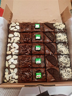 Foto resep Fudgy brownies shiny crust