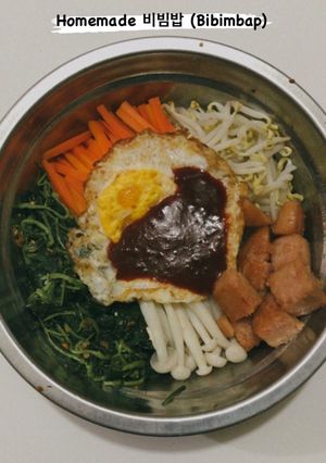Foto resep Bibimbap 비빔밥