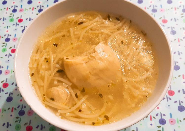 Recipe of Super Quick Homemade Sopa de Dieta Blanda