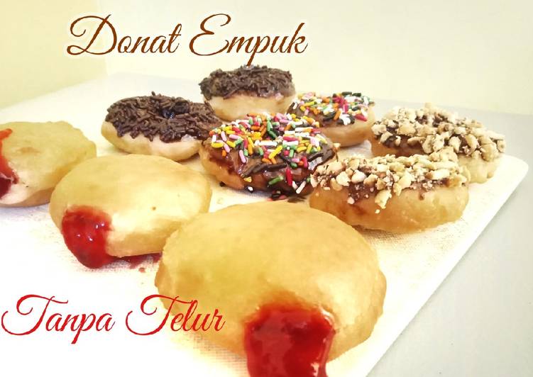 Donat Empuk tanpa Telur