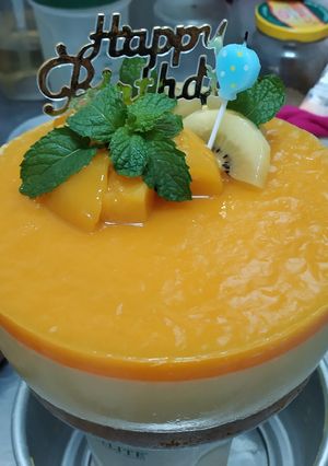 Foto resep Manggo cheese cake