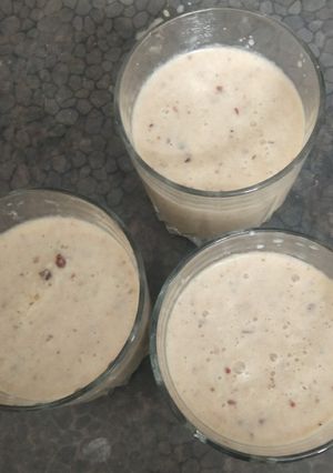 एप्पल डेट मिल्क शेक (apple date milk shake recipe in Hindi) रेसिपी मुख्य फोटो