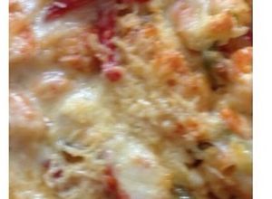 Una foto de Camarones gratinados