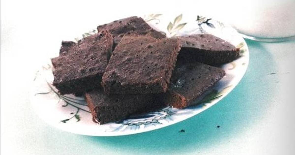 Brownie con cacao en polvo Receta de . Cookpad