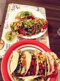 Tacos de harina integral