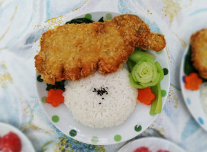 十五分鐘早餐之日式炸豬排 的食譜成品照片