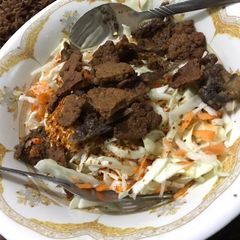 A picture of Yummy simple salad.