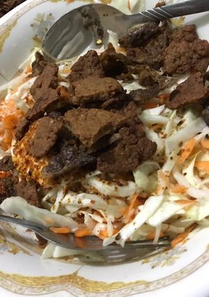 A picture of Yummy simple salad.