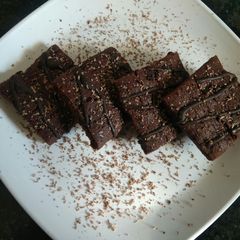 Wheat flour Brownie A picture of Wheat flour Brownie.