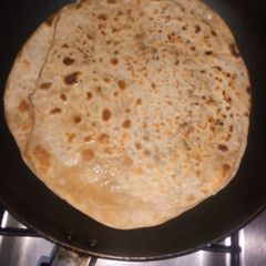 A picture of Mooli bhary parathy.