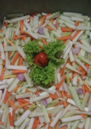 Foto resep Acar mentah