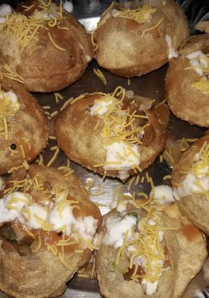 A picture of Doi fuchka...kolkata special.