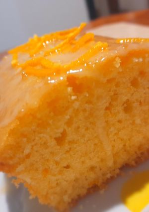 Una foto de Budín de naranja con aceite 🍊
