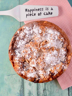 A picture of Raspberry Bakewell Cake.