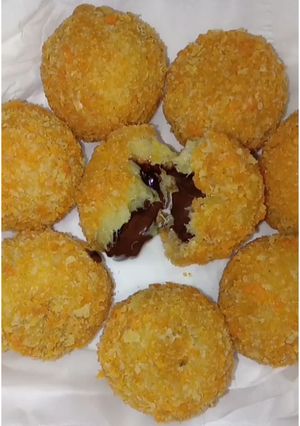 Foto resep Bola Pisang Coklat