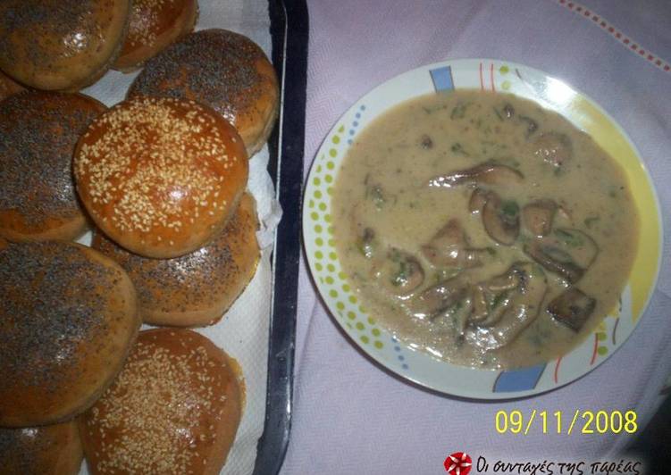Mushroom soup easy and tasty