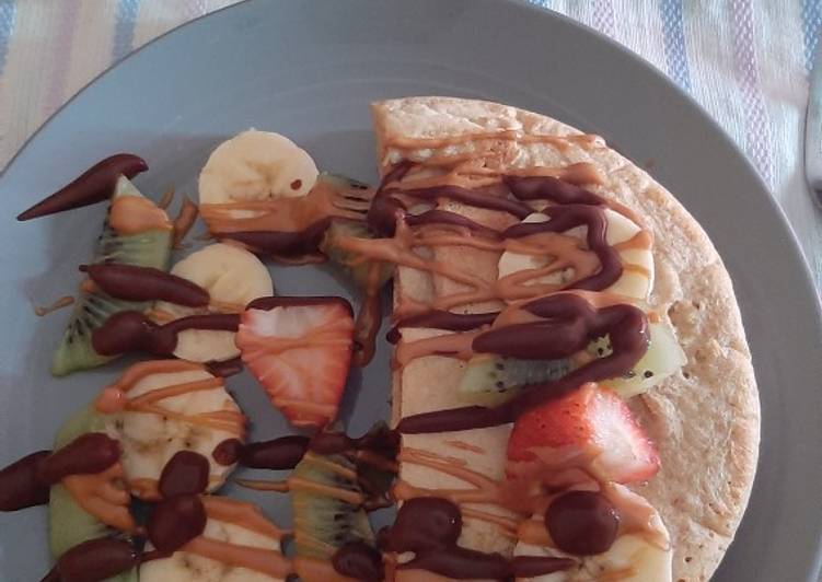 Panqueca de Aveia e Espelta