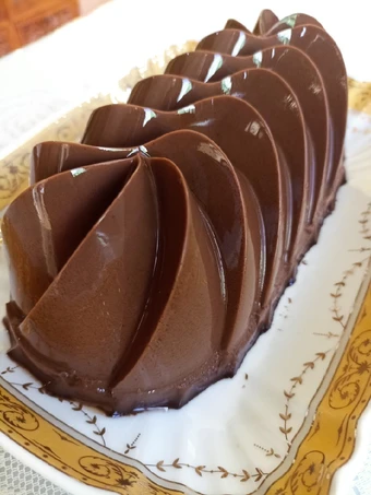 Langkah Mudah untuk Membikin Resep Dark choco puding yang Sempurna Anti Ribet, Uenak Banget