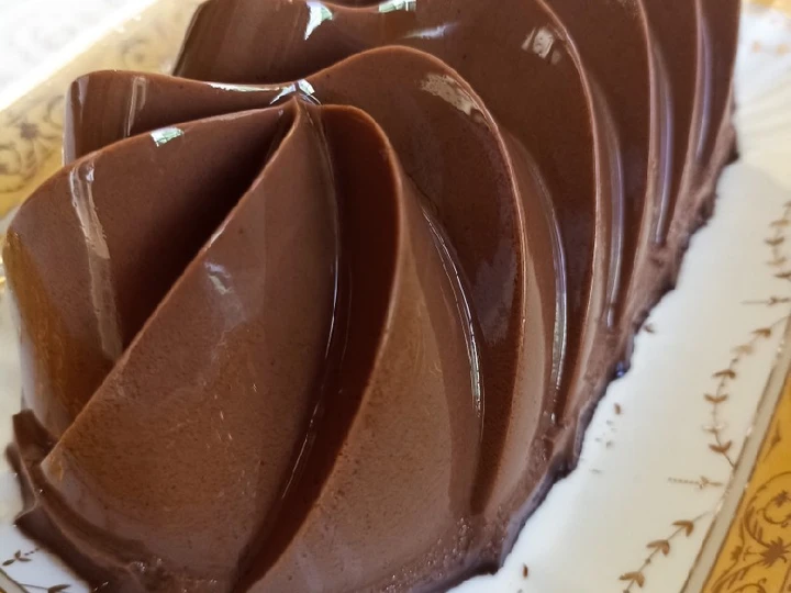 Langkah Mudah untuk Membikin Resep Dark choco puding yang Sempurna Anti Ribet, Uenak Banget