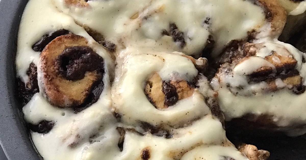 Resep Easy Cinnamon Rolls (No Egg, No Yeast, No Buttermilk) oleh
