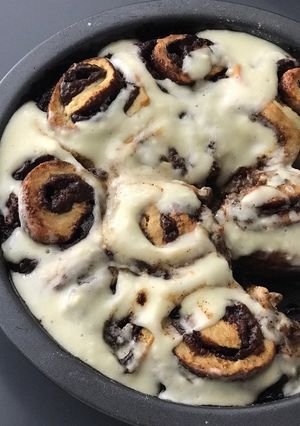 Foto resep Easy Cinnamon Rolls (No Egg, No Yeast, No Buttermilk)