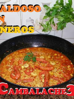 Una foto de Arroz caldoso con carabinero