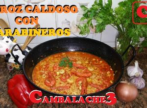 Una foto de Arroz caldoso con carabinero