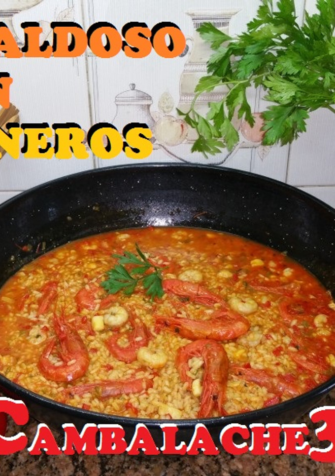 Una foto de Arroz caldoso con carabinero