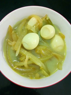 Foto resep Sayur labu telur puyuh