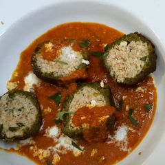 A picture of Spinach Paneer Kofta.