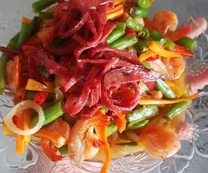 Resep mudah Tumis Udang Wortel Buncis Yummy Mantul