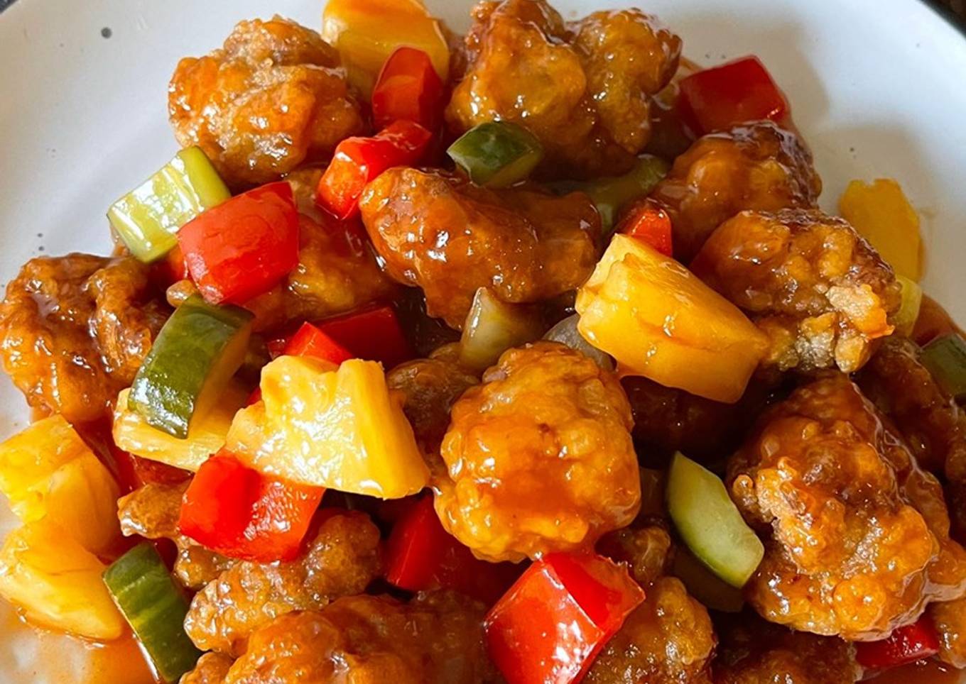 Ayam Kuluyuk | Ikan Asam Manis | Sweet Sour Pork & Tips
