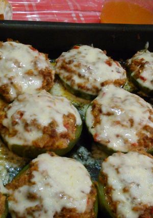 Una foto de Zapallitos rellenos