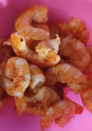 Une photo de Crevettes à la plancha