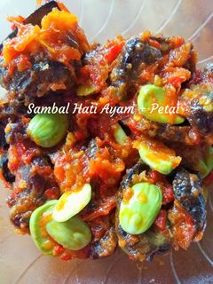 Foto resep Sambal Hati Ayam + Petai