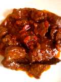 Goulash de ternera sin gluten