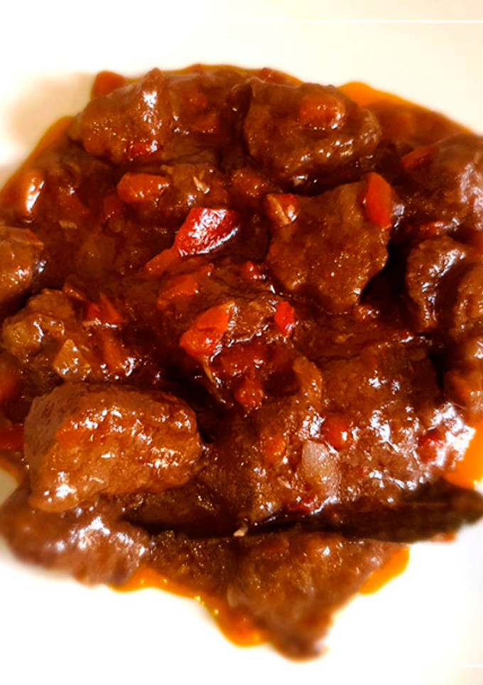 Una foto de Goulash de ternera sin gluten