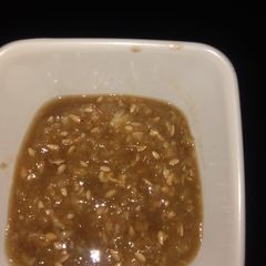 A picture of Kacher chutney.