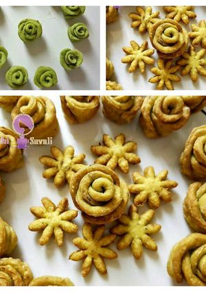 A picture of Diwali Special - Rose-Matar Mathari!.