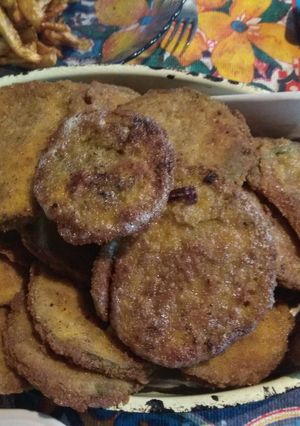 Una foto de Milanesas de zapallitos