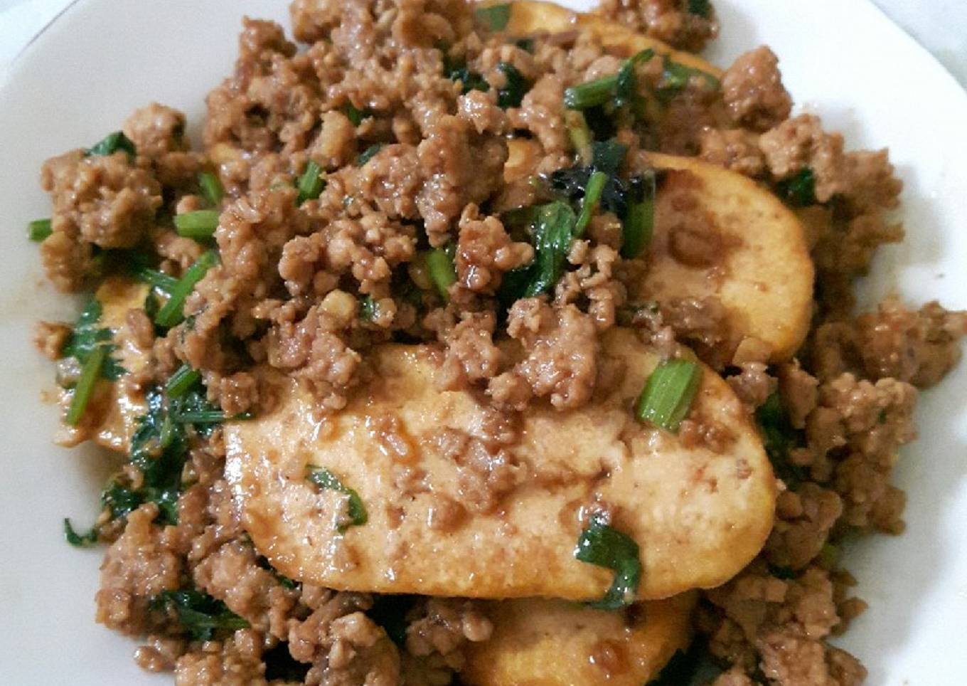 Tahu Tumis daging