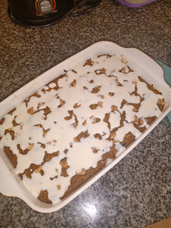 Una foto de Carrot cake light 130 kcal