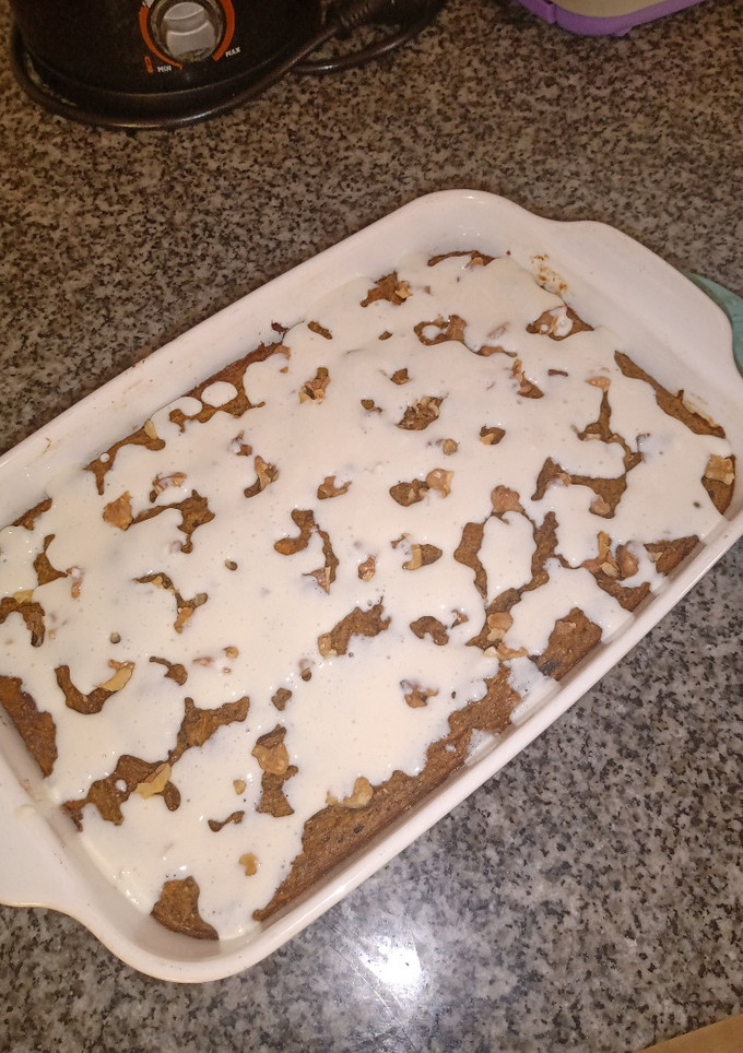 Una foto de Carrot cake light 130 kcal